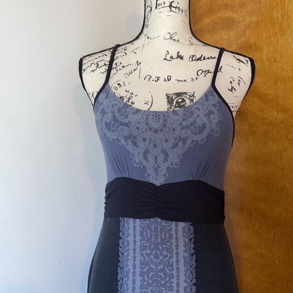 Athleta black and gray sundress size small - Picture 2 of 13